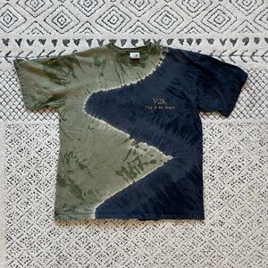 Y2K Year of the Dragon Bleached Graphic T Shirt